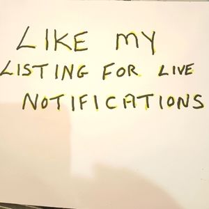 Like my listing for Live notifications